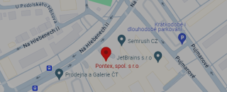 Google Maps – Pontex, spol. s r.o.